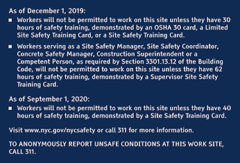 Site Safety Training