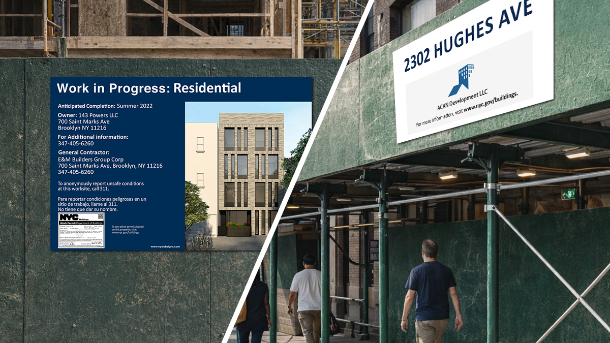 Top 5 NYC Construction Safety Signs Required on Job Sites